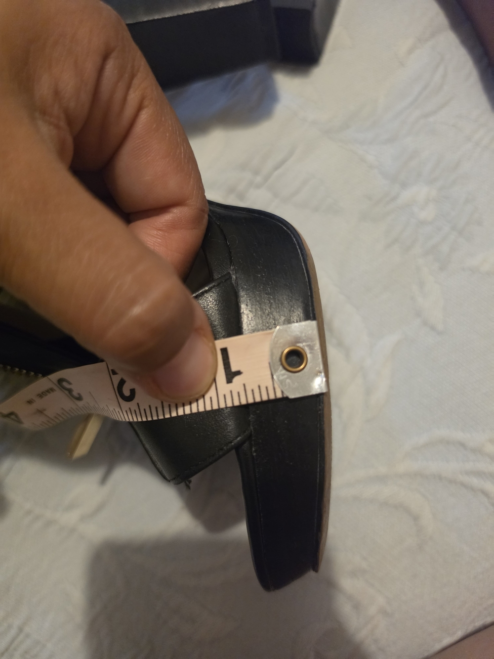 Franco Sarto-Myriad Black T-Zip Block Heel Sandal - Picture 5 of 16